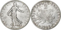 France 2 Francs Semeuse, Paris, Argent, Gadoury:532, KM:845.1 -