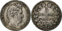 France 5 Francs Louis-Philippe I, Strasbourg, Argent, Gadoury:677a -