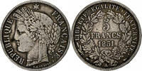 France 5 Francs Cérès, Paris, Argent, Gadoury:719, KM:761.1 -