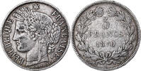 France 5 Francs Cérès, Bordeaux, Argent, Gadoury:742, KM:818.1 -