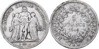 France 5 Francs Hercule, Bordeaux, Argent, Gadoury:683, KM:756.4 -