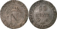 France 10 Centimes Napoléon I, Paris, Billon, Gadoury:190 -