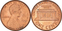 États-Unis Cent Monnaie, Lincoln Cent, U.S. Mint, Philadelphie -