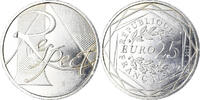 France 25 Euro Respect., Argent, Gadoury:EU 650 -