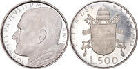 Cité du Vatican 500 Lire 1979 Monnaie, John Paul II, FDC, Argent