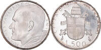 Cité du Vatican 500 Lire 1979 Roma Monnaie, John Paul II, Roma, Argent FDC