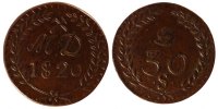 France 30 Sous Monnaie, Aniche, Bronze -