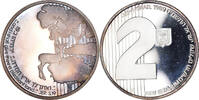 Israël 2 New Sheqalim Monnaie, Stuttgart, Independence - The Promised -