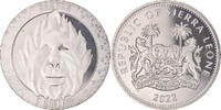 Sierra Leone Dollar Monnaie, Baboon, Cupronickel -