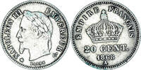 France 20 Centimes Monnaie, Napoleon III, Napoléon III, Paris -