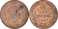 France 2 Centimes Monnaie, Dupuis, Paris, Bronze, Gadoury:107 -