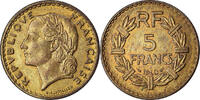 France 5 Francs Monnaie, Lavrillier, Bronze-Aluminium -