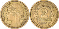 France 2 Francs Monnaie, Morlon, Bronze-Aluminium, Gadoury:535 -