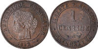 France Centime Monnaie, Cérès, Paris, Bronze, Gadoury:88 -