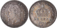 France 20 Centimes Monnaie, Napoléon III, Paris, Argent -