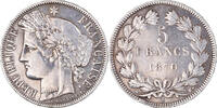 France 5 Francs Monnaie, Cérès, Paris, Argent, Gadoury:742 -