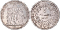 France 5 Francs Monnaie, Hercule, Paris, Argent, Gadoury:745a -