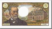 France 5 Francs Billet, 5 F 1966-1970 ''Pasteur'', 1968-08-01 -