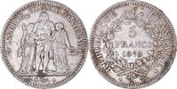France 5 Francs Monnaie, Hercule, Paris, Argent, Gadoury:745a -