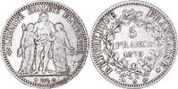 France 5 Francs Monnaie, Hercule, Paris, Argent, Gadoury:745a -