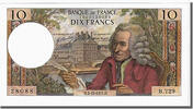 France 10 Francs Billet, 10 F 1963-1973 ''Voltaire'', 1971-12-02 -