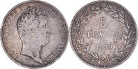 France 5 Francs Monnaie, Louis-Philippe, Paris, Argent -