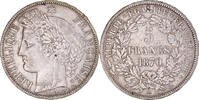 France 5 Francs Monnaie, Cérès, Paris, Argent, Gadoury:742 -