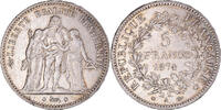 France 5 Francs Monnaie, Hercule, Paris, Argent, Gadoury:745a -