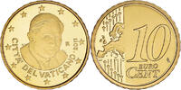 Cité du Vatican 10 Euro Cent Rome, Proof, Laiton, KM:385 -