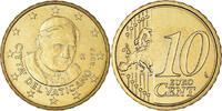 Cité du Vatican 10 Euro Cent Rome, BU, Laiton, KM:385 -