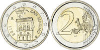 Saint Marin 2 Euro Rome, Bimétallique, KM:447 -