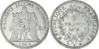 France 5 Francs Monnaie, Hercule, Bordeaux, Argent, Gadoury:745a -