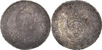 France 1/2 Ecu aux palmes Monnaie, Louis XIV, Rennes, réformé -