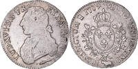 France Ecu aux branches d'olivier Monnaie, Louis XVI, Pau, Argent -