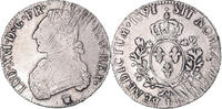 France Ecu aux branches d'olivier Monnaie, Louis XVI, Limoges -