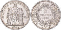France 5 Francs Monnaie, Hercule, Bordeaux, Argent, Gadoury:745a -
