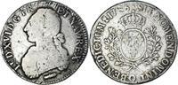 France Ecu aux branches d'olivier Monnaie, Louis XVI, Perpignan -