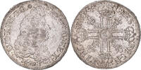 France Ecu Monnaie, Louis XIV, Écu aux 8 L, Rennes, réformé -