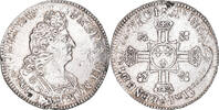 France 1/2 écu aux 8L, 2e type Monnaie, Louis XIV, 1/2 Écu aux 8 L -