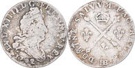 France 5 Sols, 1/16 ECU Monnaie, Louis XIV, 5 Sols aux insignes -