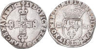 France 1/4 Ecu Monnaie, Louis XIII, 1/4 Écu à la croix, Bayonne -