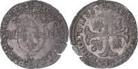 France Douzain aux deux H Monnaie, Henri IV, Saint Lô, Billon -