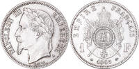 France Franc Monnaie, Napoleon III, Paris, Argent, Gadoury:463 -