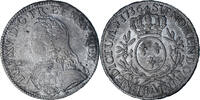 France Ecu aux branches d'olivier Monnaie, Louis XV, Paris, 2éme sem. -
