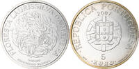 Portugal 5 Euro Lisbonne, Argent, KM:782 -