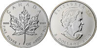 Canada 5 Dollars Elizabeth II, Royal Canadian Mint, 1 Oz, Argent -