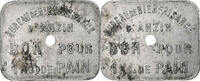 France 1 kg Pain Bureau de Bienfaisance d'Anzin, Aluminium, Elie:10.1 -