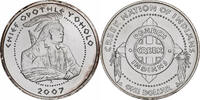 États-Unis Dollar Poarch Creek Indians, Flan mat, Argent -
