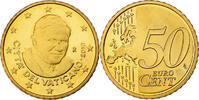 Cité du Vatican 50 Euro Cent Benedict XVI, BE, Rome, Laiton -