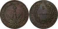 Grèce 5 Lepta John Kapodistrias, Rare, Cuivre, KM:2 -